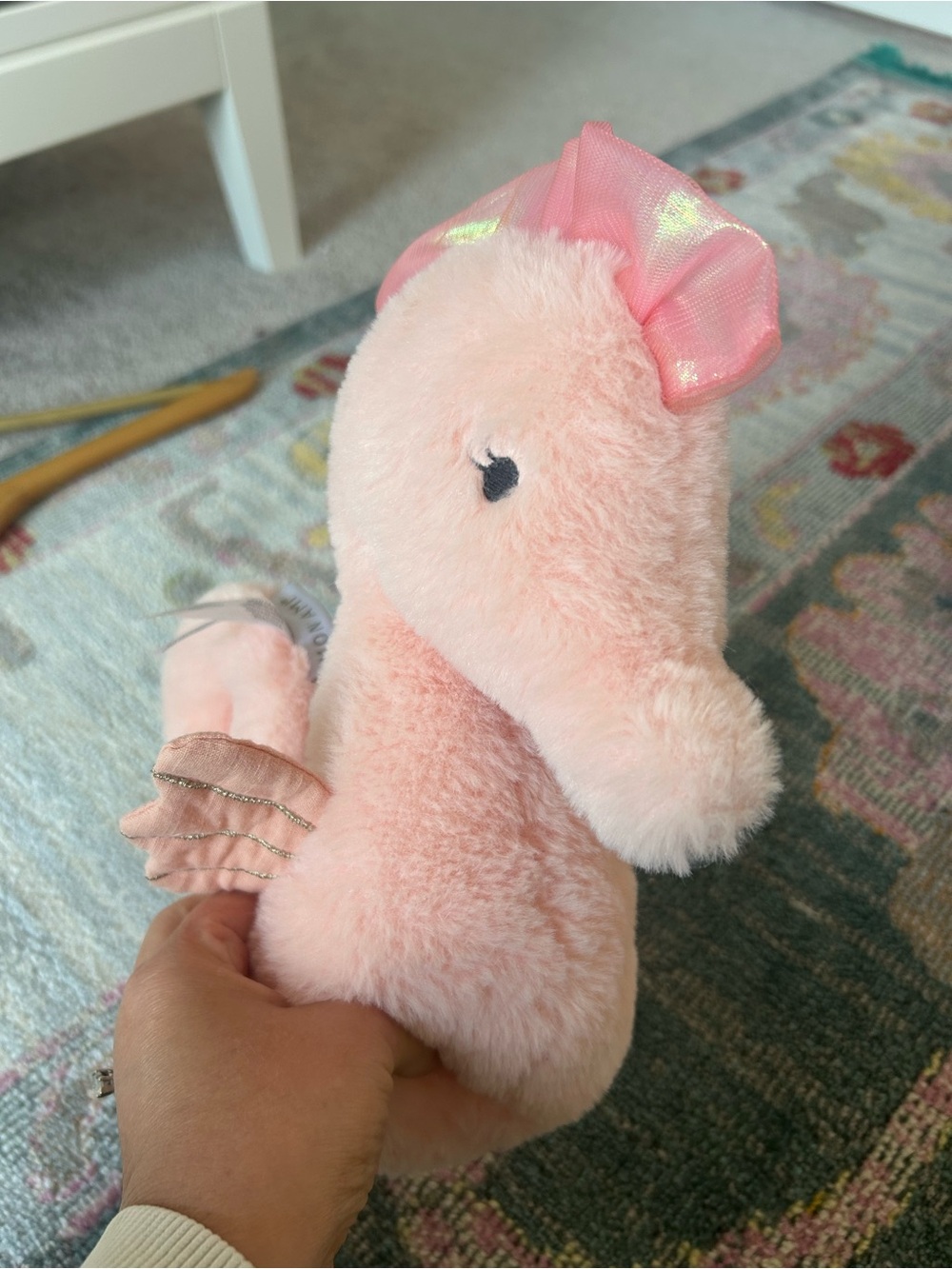 MON AMI saby the seahorse stuffed animal like new